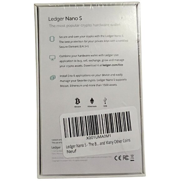 Ledger Nano S Crypto Hardware Wallet - Picture 2 of 4